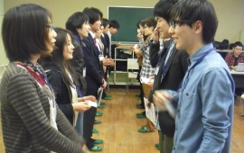 写真2：異学種交流会